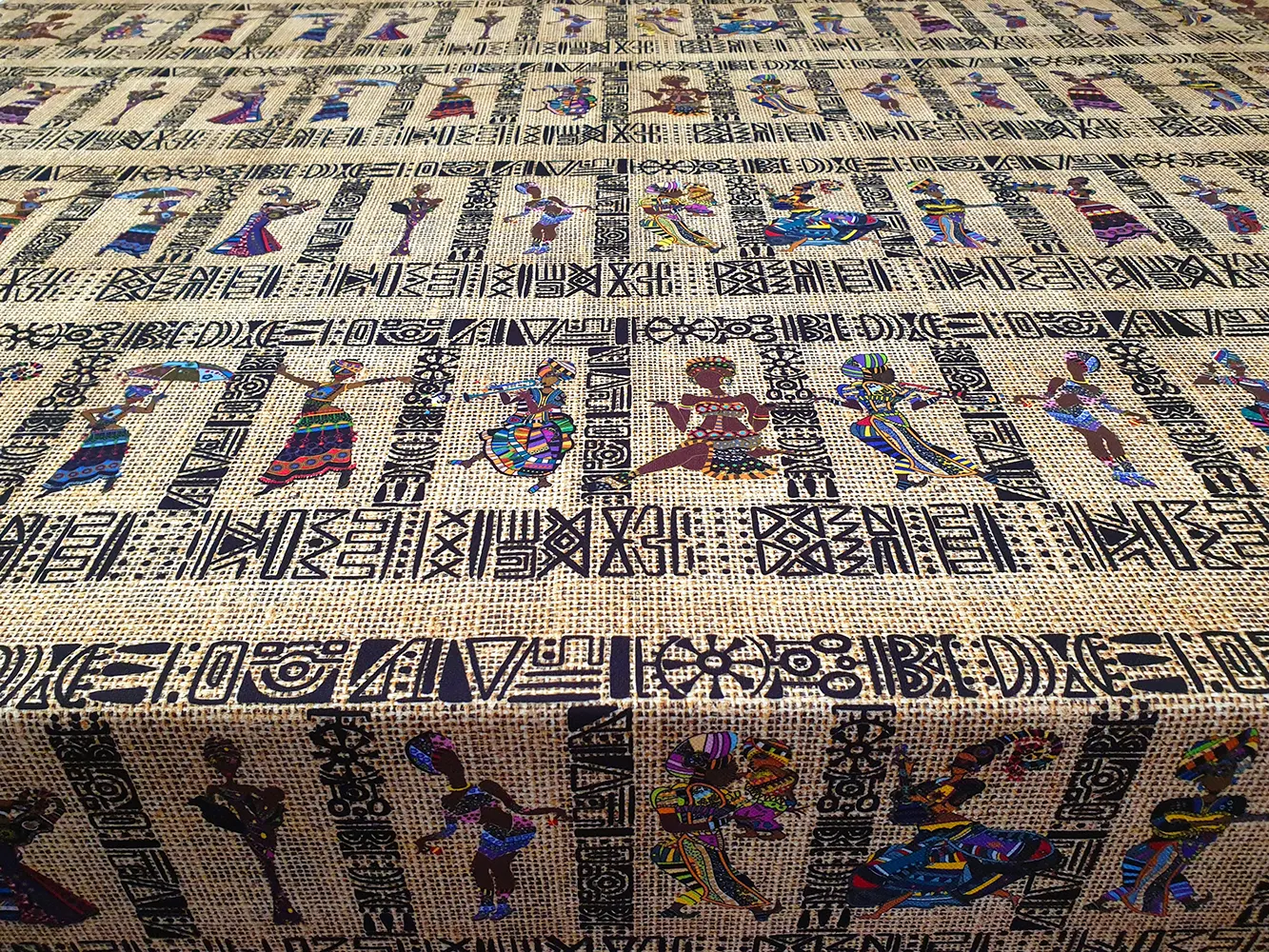 African Women Print Fabric