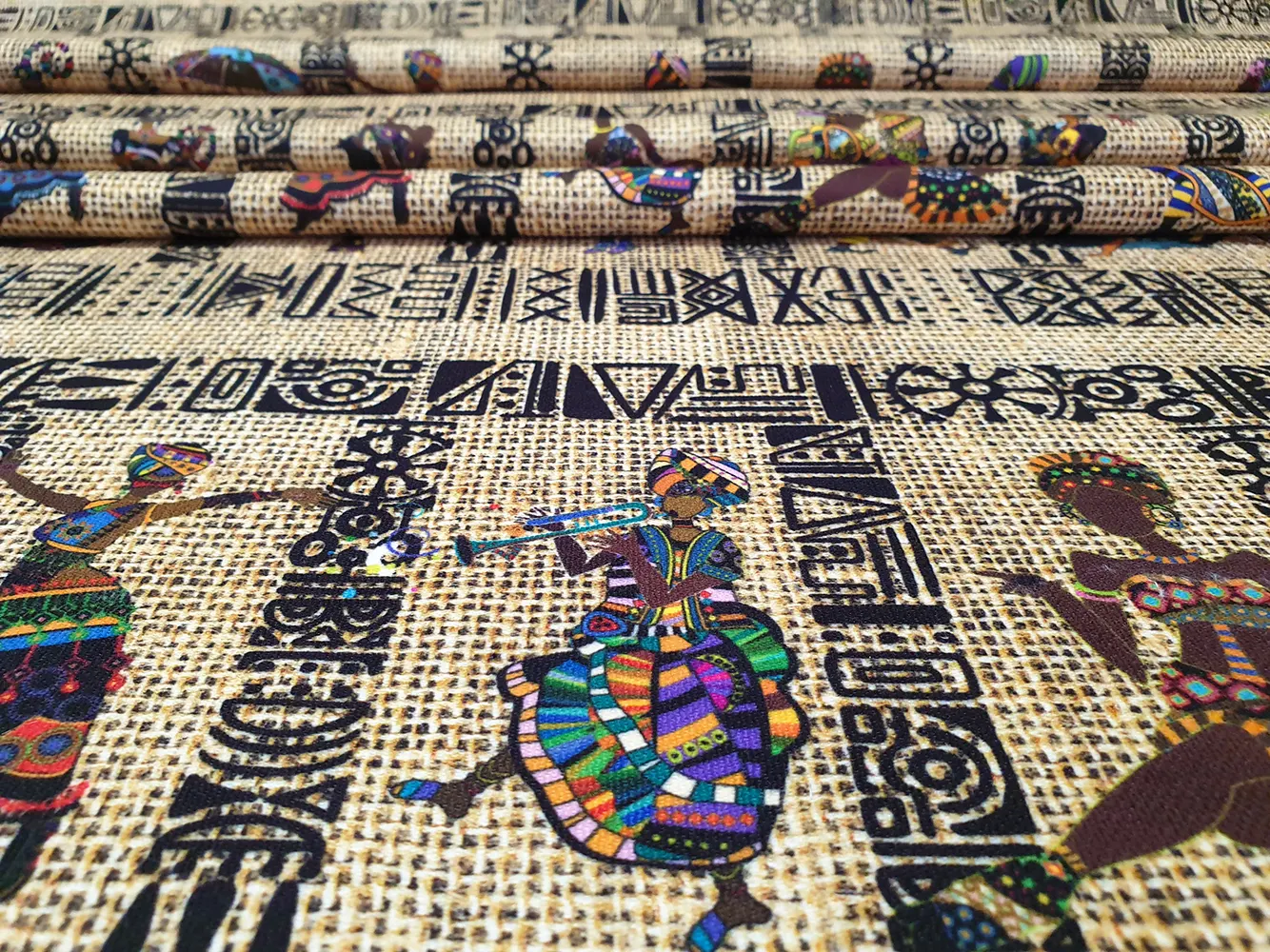 African Women Print Fabric