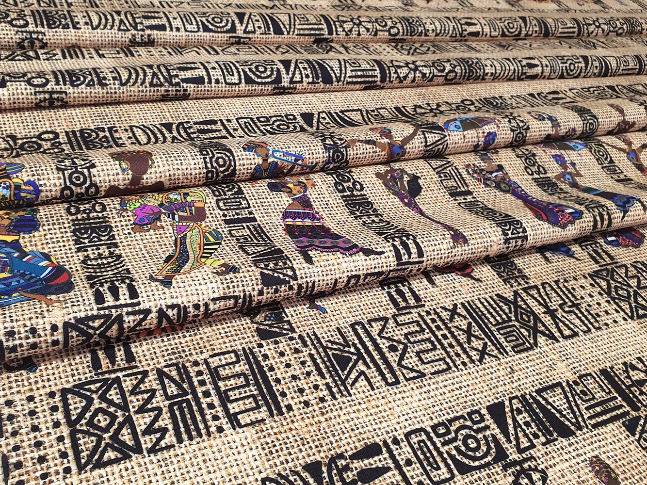 African Women Print Fabric