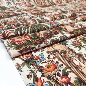 Egyptian Desert Flowers Fabric