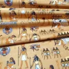 Ancient Egyptian Gods Print Fabric