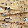 Ancient Egyptian Gods Print Fabric