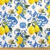 Baroque Lemons Print Fabric