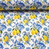 Baroque Lemons Print Fabric