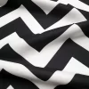 Black and White Chevron Fabric