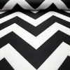Black and White Chevron Fabric