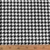 Black and White Houndstooth Fabric