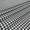 Black and White Houndstooth Fabric