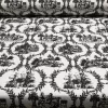 Black and White Toile de Jouy Fabric