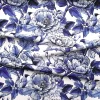 Blue Bird Flower Fabric