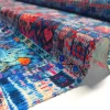 Blue Bohemian Kilim Print Fabric