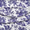Blue Toile de Jouy Fabric