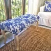 Blue Toile de Jouy Fabric
