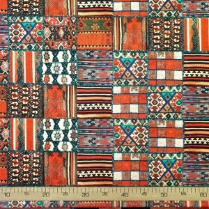 Bohemian Turkish Authentic Kilim Fabric