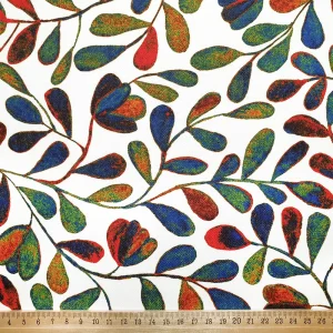 Boho Autumn Leaf Fabric