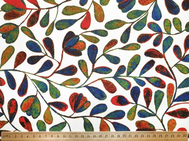 Boho Autumn Leaf Fabric