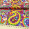 Boho Paisley Print Fabric