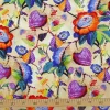 Boho Watercolor Floral Fabric