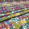 Bright Colorful Floral Fabric