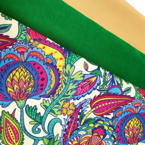 Bright Colorful Floral Fabric