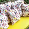 Canaries on a Tree Fabric