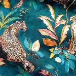 Cheetah Leopard Jungle Print Fabric