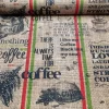 Coffee Sack Print Fabric