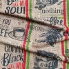 Coffee Sack Print Fabric