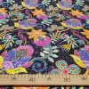 Colorful Floral Polish Folk Art Fabric