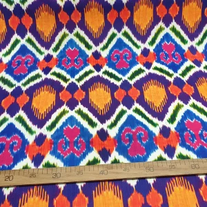 Colorful Tribal Print Fabric