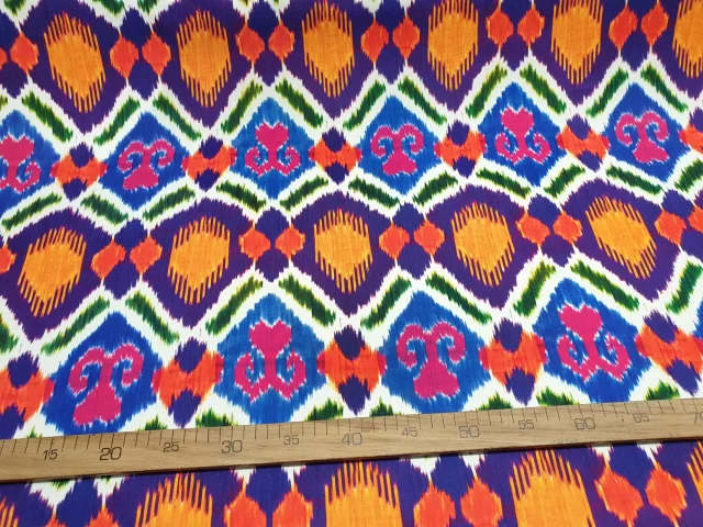 Colorful Tribal Print Fabric