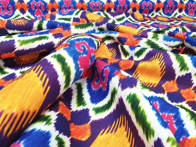Colorful Tribal Print Fabric