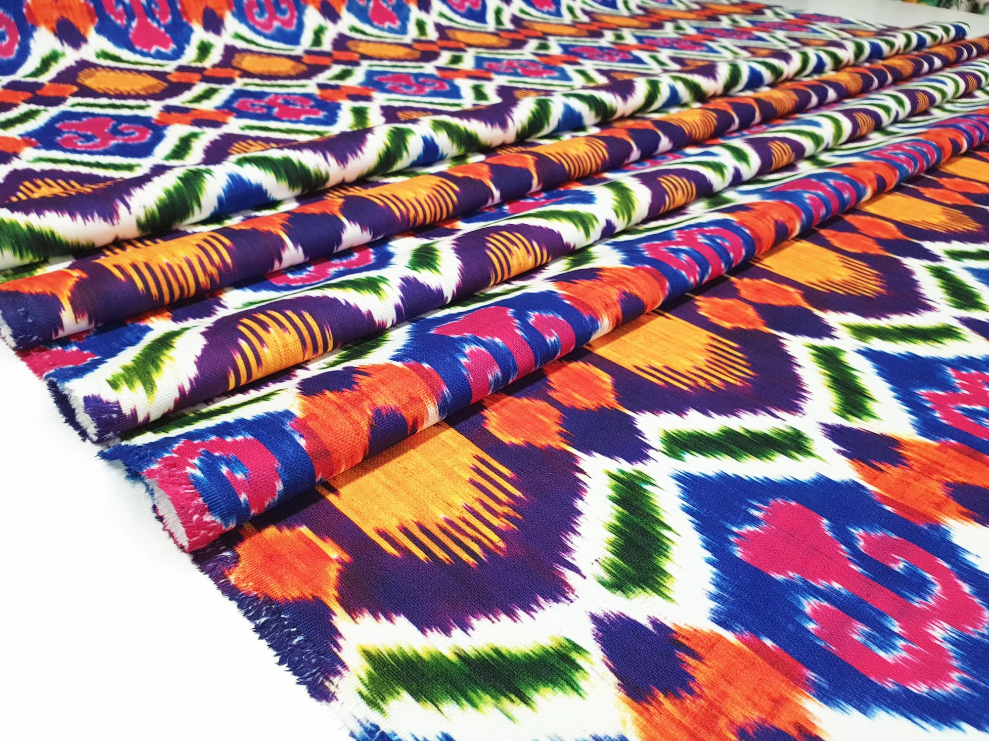 Colorful Tribal Print Fabric