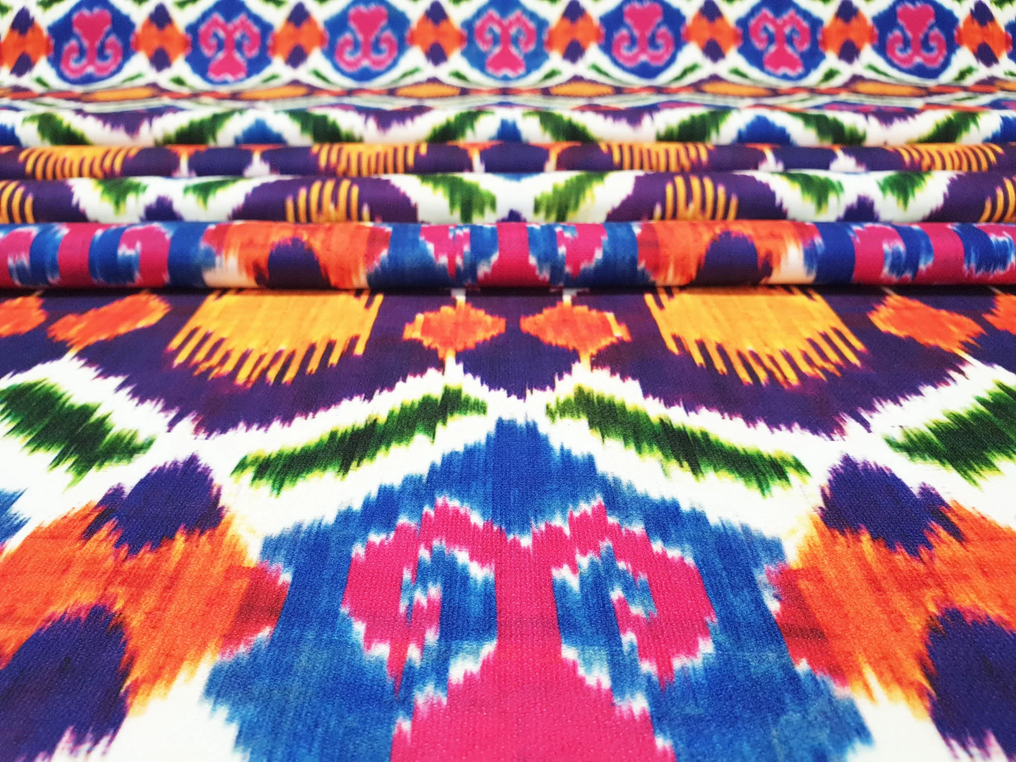 Colorful Tribal Print Fabric