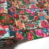 Vintage Flowers and Leaves Fabric