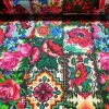 Vintage Flowers and Leaves Fabric