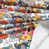 Cute Colorful Costumed Cats Fabric