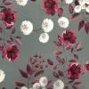 Dandelions in Grey Fabric