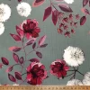 Dandelions in Grey Fabric