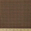 Espresso Brown Houndstooth Fabric