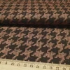 Espresso Brown Houndstooth Fabric