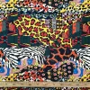 African Safari Animals Skin Fabric