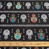Fatima Hamsa Hand Print Fabric