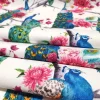 Floral Peacocks Fabric