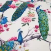 Floral Peacocks Fabric