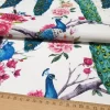 Floral Peacocks Fabric