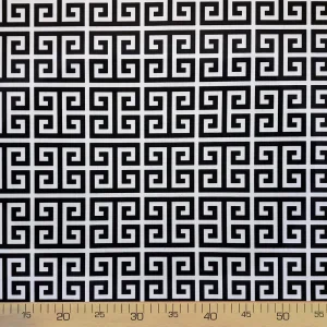 Greek Key Fabric