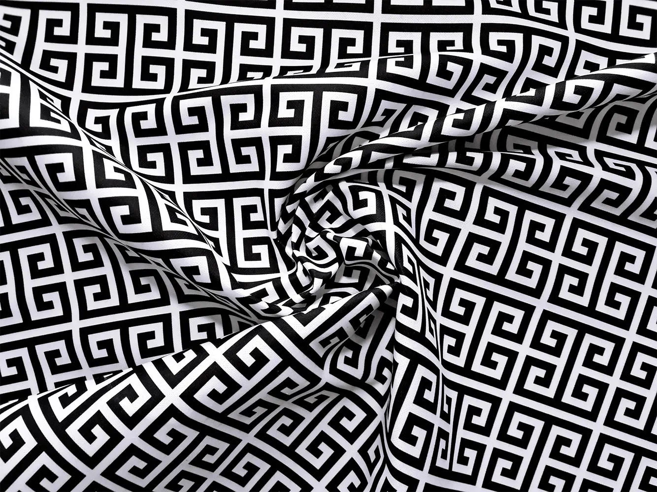 Greek Key Fabric