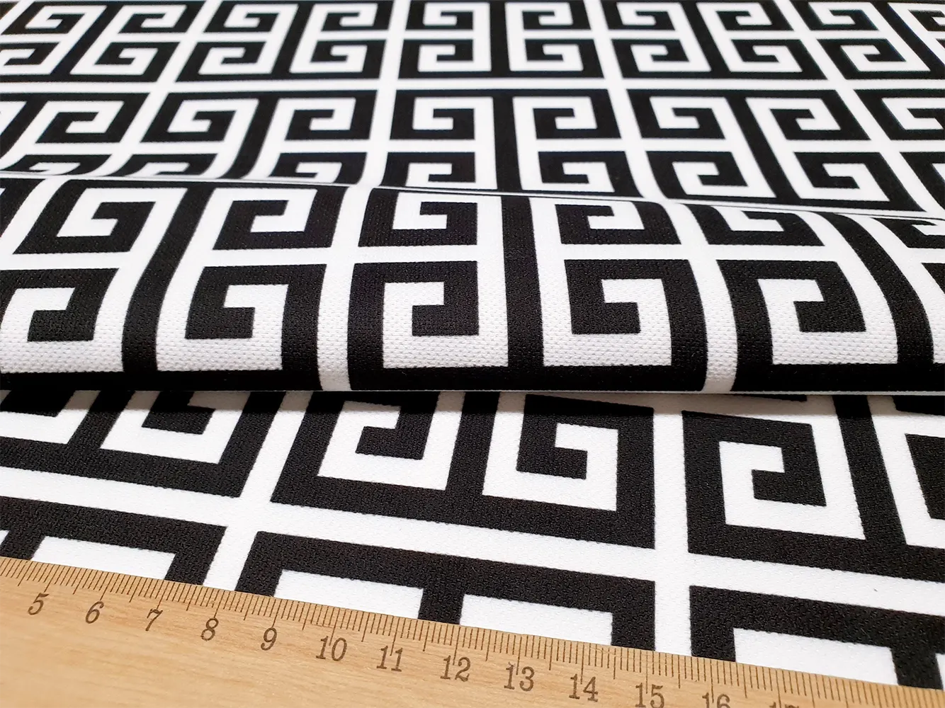 Greek Key Fabric