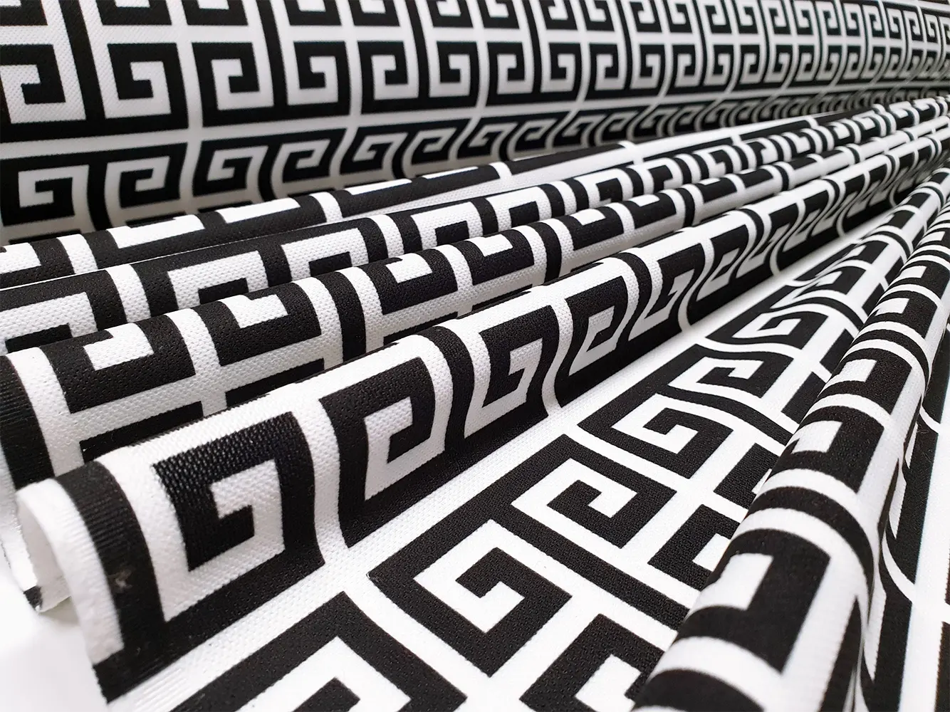 Greek Key Fabric
